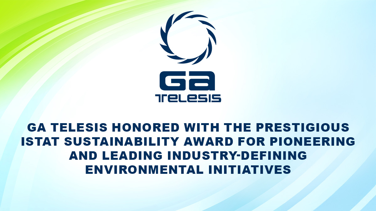 GA Telesis Honored with the Prestigious ISTAT Sustainability Award for Pioneering and Leading Industry-Defining Environmental Initiatives