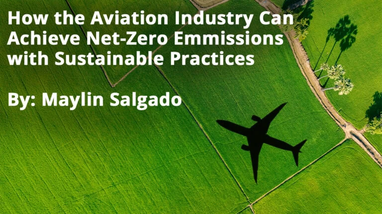 How the Aviation Industry Can Reach Net-Zero Emissions